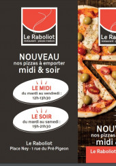 Menu Le Raboliot - Carte et menu Le Raboliot Angers