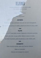 Menu Odorico - Déjeuner