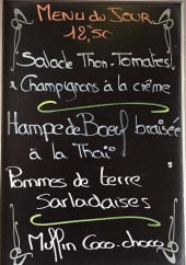 Menu Le Granitier - Un exemple de menu du jour