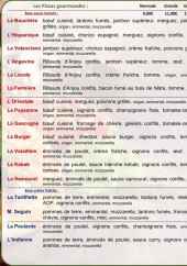 Menu Pizzeria Vitaliano - Les pizzas gourmandes