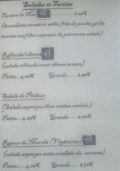 Menu La Forêt - Les salades