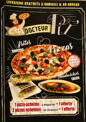 Menu Docteur pizza - Carte et menu  Docteur pizza
 Saint-Lô