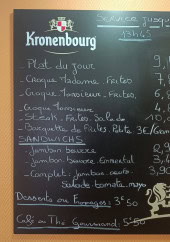 Menu Bar De La Poste - L'ardoise