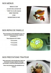 Menu L'as gourmand - Les menus et prestations