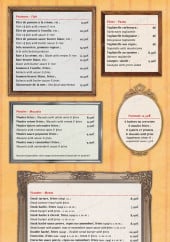 Menu Le Débarcadère - Les poissons, pâtes, formules, moules, viandes