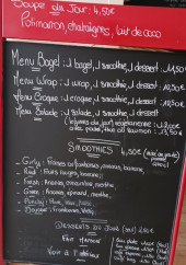 Menu Green Food - Les soupes, menus bagel et menus wraps,...