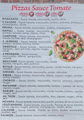 Menu La diavola - Les pizzas tomates