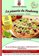 Menu La pizzeria du Faubourg - Carte et menu La pizzeria du Faubourg Chalons en Champagne