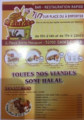 Menu Au Petit Retro - Les menus et assiettes