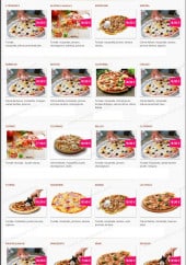 Menu California - Les pizzas seniors 