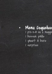 Menu Colibri Pizza - Menu Coquelicot