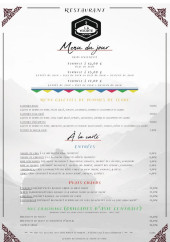 Menu Layourte - Menu du jour