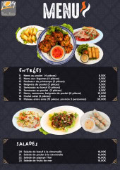 Menu Yom Thai Food - Entrées et salades