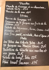 Menu On ne me dit pas non - L'ardoise