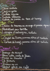 Menu Bistro sortie 28 - Un exemple de menu