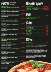 Menu Coco Bello - La carte
