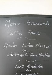 Menu Au Bon Seuil - Exemple de menu