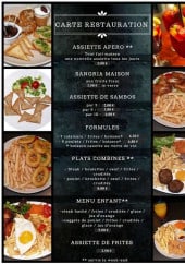 Menu Le Bar' Ouf - Assiettes, formules, plats,...