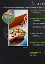 Menu Basilic & Co - Les salades