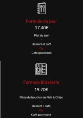 Menu Le Crystal - Les formules