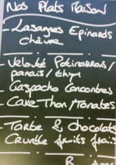 Menu Verylunch - Un exemple du plats du jour