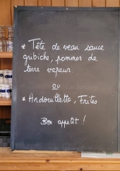 Menu La Bonne Etoile - Exemple de menu