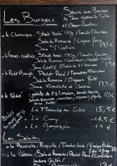 Menu 19B - La carte