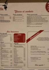 Menu Ty Galette - Les glaces, boissons et nouveautés