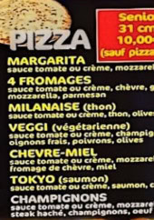 Menu Iqra snack et pizza - Les pizzas