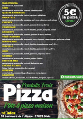 Menu La Brezza - Les pizzas