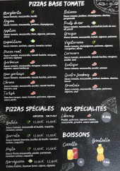 Menu Pizza Root - Les pizzas base tomate, pizzas spéciales et boissons,...