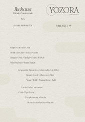 Menu Yozora - Menu 95€