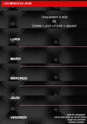 Menu Striker - Les menus du jour