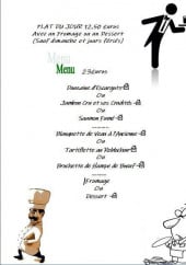 Menu Franzetti - Menu du jour 