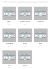 Menu Saba Snack - Les hamburgers classiques