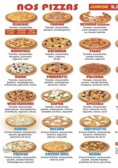 Menu Casa di roma - Les pizzas