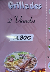 Menu Mêyman - Les grillades