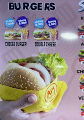 Menu Mêyman - Les burgers et sandwichs
