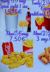 Menu Saint Ex7 - Les menus