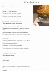 Menu Au Vieux Morvan - Menu du moment