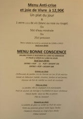 Menu Le relais du Morvan - Menu anti-crise et bonne conscience 