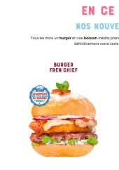 Menu Holly's Diner - En ce moment
