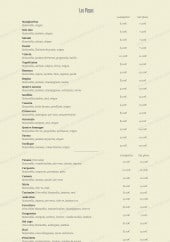 Menu Caliente - les pizzas