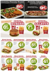 Menu Gur - Les assiettes, saveurs chicken, kebab...