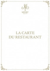 Menu Meert - Carte et menu MeertLille