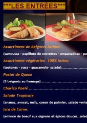 Menu Taberna Latina - Entrées