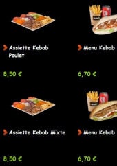 Menu Unik kebab - Les kebabs suite