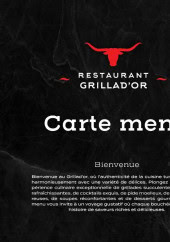 Menu Grillad’Or - Carte et menu Grillad’Or Roubaix
