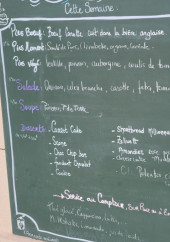 Menu Pies and Potes - La carte
