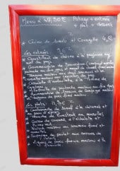 Menu Auberge De Booneghem - L'extrait du menu